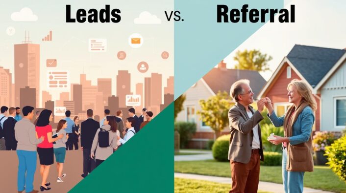 Leads VS Referrals